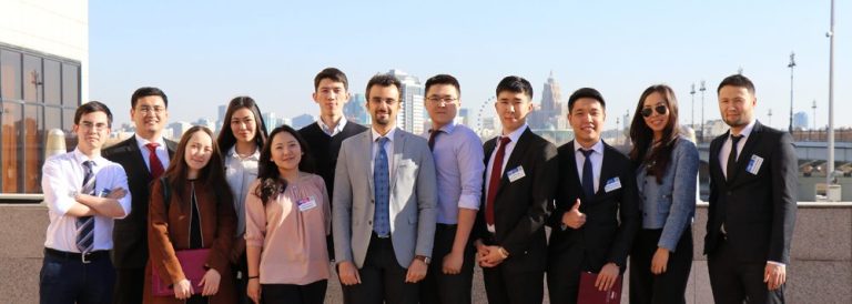 On April 17-19, 2018 the students of the School of Mining and Geosciences (SMG) of NU successfully participated in the 9th MINEX Central Asia Mining and Exploration Forum in Astana, Kazakhstan. The 9th MINEX Forum included two formats of competition: “From Innovation to Implementation" and "Case competition".
