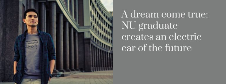 Azat Suleimenov was interested in cars since childhood, but it took a NU graduate years to find himself in the serious auto industry and by the age of 28 to get the position of a senior engineer in the team of the innovative company Lucid Motors. Read about Azat's path to his dream in Forbes.