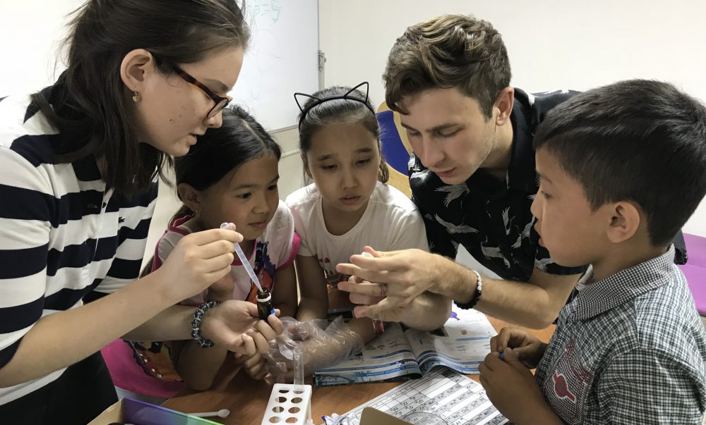 It’s the second year that the Inclusive Education Center – Education for All – has been working on NU campus. During this period, participants of the center have become well known across Astana and beyond.