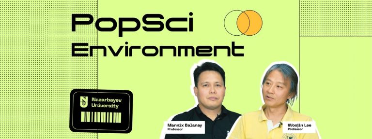 The guests of the second episode of NU’s new YouTube project ‘PopSci’ are NU professors Mannix Balanay of SSH and Woojin Lee of SEDS. NU’s new YouTube project ‘PopSci’ will be released on September 8th.