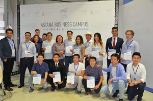 The first Master’s program completion ceremony took place at the NU Graduate School of Education. 46 graduates of the University became Masters of Science in Educational Leadership, with a specialization in higher and secondary education.