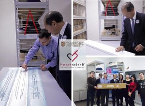 On the 27th of October, 2017 the President of NU Mr. Shigeo Katsu sealed a label onto the first batch of the medical device HeartStitch KwiKnotTM that was assembled by the “Educated Medical Solutions” LLP team at the NU Technopark site.