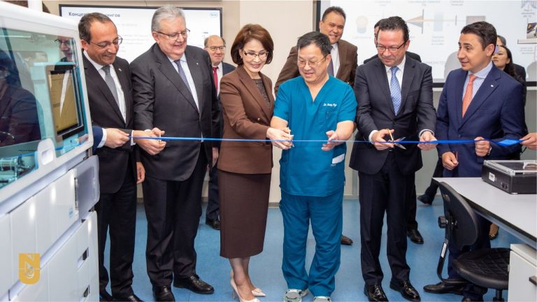 The project is a collaboration with Roche Diagnostics, a global leader in pharmaceuticals and diagnostics, and a key partner in the development of Kazakhstan's pharmaceutical industry and healthcare system, supported by the Ministry of Healthcare of the Republic of Kazakhstan and "SK-Pharmacy" LLP. The primary goal of the training center is to enhance the skills of local specialists.
