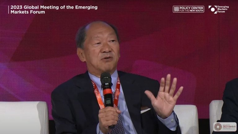 The annual event took place in Marrakesh, Morocco this year, in collaboration with the Policy Center for the New South. The event coincided with the annual meetings of the World Bank and the IMF and centers around the theme "Improving Governance to Address Climate Change, Inequality, and Global Fragmentation.