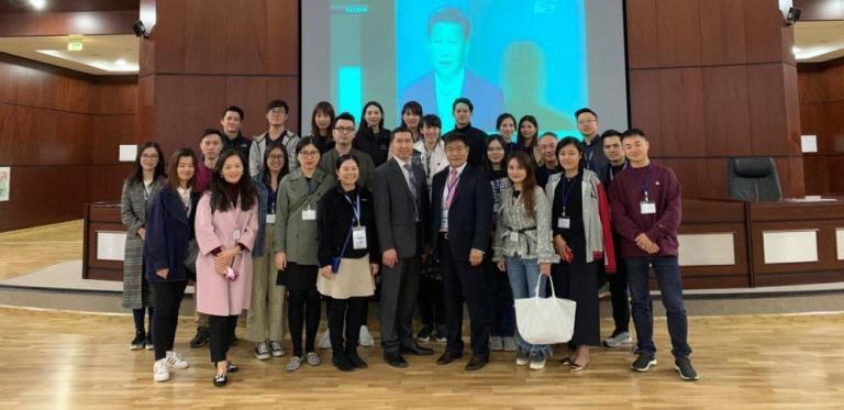 Hong Kong City University conducts one of the modules of its Master program in Global Business Management at NU. Professors and students have classes and seminars with teachers of the Graduate School of Business, visit prominent Kazakh companies (i.