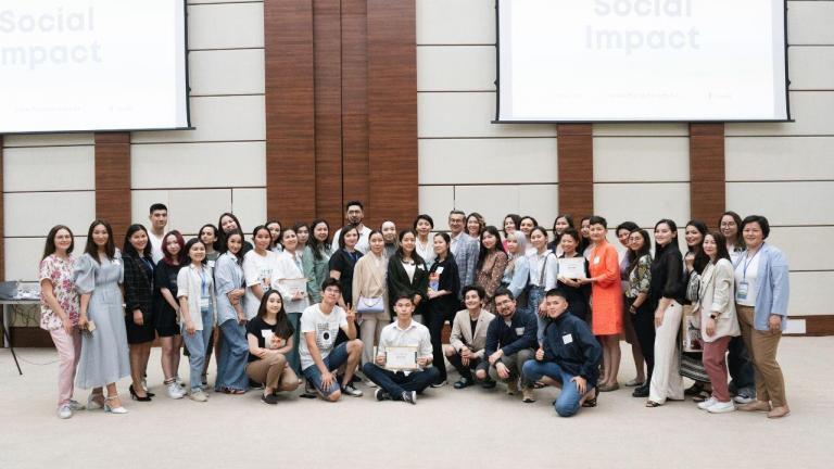 The event participants were applicants for social projects from NU students, alumni, employees, and representatives of the Social Development Fund. Ten years ago, the University came up with the idea to organize a Social Development Fund to support students and alumni who are not indifferent, active, and ambitious by providing them with gratuitous financial, informational and organizational assistance.