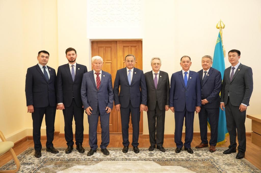 NU Vice President Darkhan Bilyalov was introduced at the ceremony among the newly elected academicians. Dr.