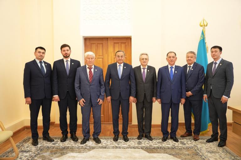 NU Vice President Darkhan Bilyalov was introduced at the ceremony among the newly elected academicians. Dr.