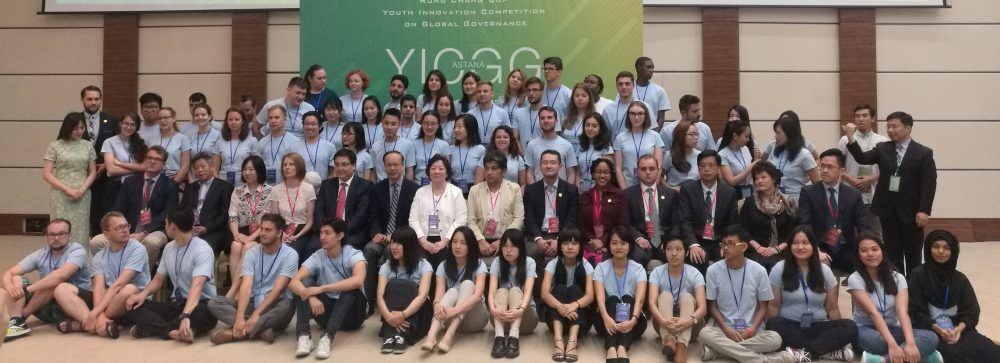 On July 8-11, NU in cooperation with Fudan University held 11th Youth Innovation Competition on Global Governance (YICGG-2017) with a topic “Future Energy and Sustainable Infrastructure” that gathered 66 students from 32 countries of the world. Corresponding to Kazakhstan government’s chairing the Shanghai Cooperation Summit, echoing with the theme “Future Energy” of International EXPO-2017, the “One Belt One Road” initiative, and Kazakhstan’s state infrastructural development program “Nurly Zhol”, YICGG picked its topic.