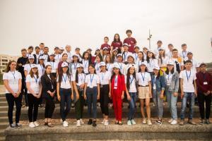 NU recently welcomed 9th-grade students from Kazakhstani rural schools to the IQanat Republican Olympiad. The opening ceremony and event hosted 712 students and was organized by IQanat Foundation.