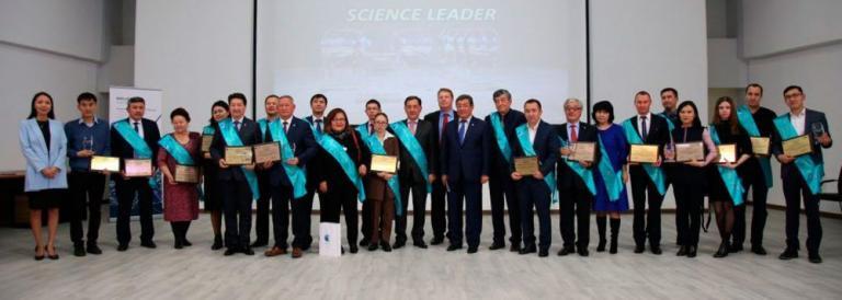 Pr. Denis Bulanin from NU School of Medicine and National Laboratory Astana (NLA) researchers Dr.