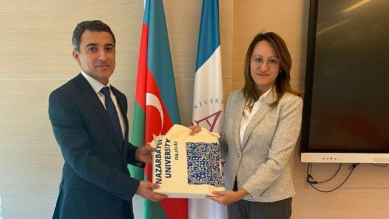 As a follow-up to signing the Memorandum of Understanding in March 2023, NU and ADA University (Baku, Azerbaijan) signed an Agreement for Student Exchange in September 2023. The partnership marks a significant milestone in the global education landscape, further enhancing the ties between these two prestigious institutions from brotherly nations.