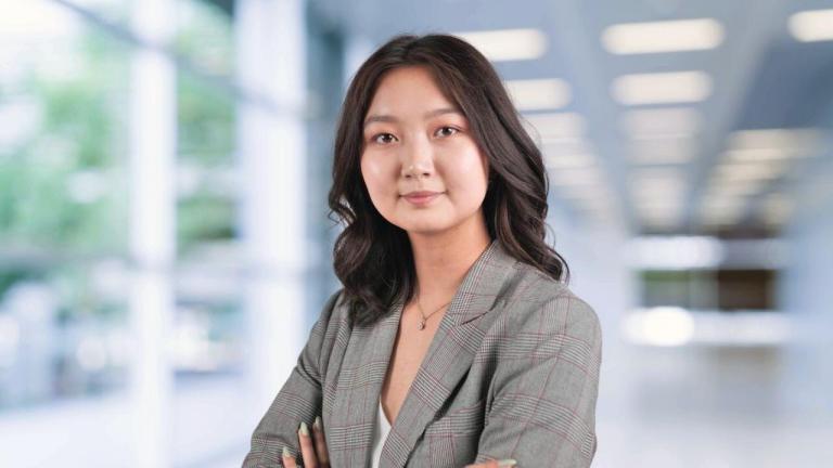 Aruzhan Audanbekova was recognized as a finalist for the Basel Peace Office PACEY Award, which supports innovative projects of active youth seeking to contribute to Peace, climate security and disarmament. She holds a bachelor's degree in sociology from NU.