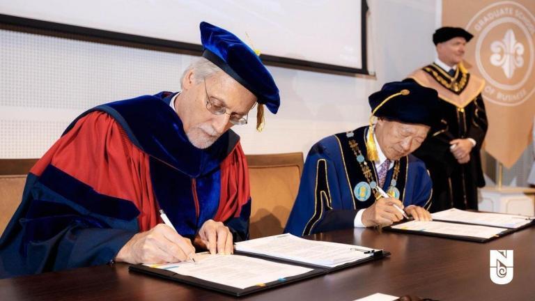 On June 10, 2023, NU Graduate School of Business and Duke University’s FUQUA School of Business signed a Strategic Partnership Agreement for 2023-2026. Within the framework of this partnership, events will be held aimed at improving the academic processes within the School, joint research, conferences and symposiums.