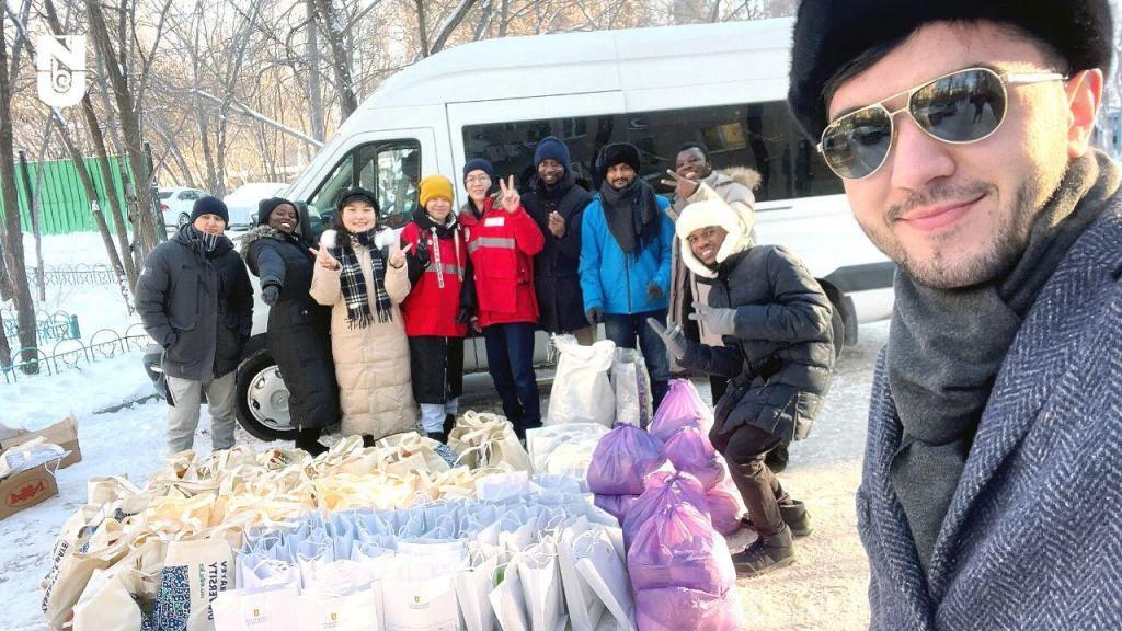 In less than a month, the NU Association of International Students (NUAIS), together with the NU Alumni Association and with the support of the Saryarka District Akimat and the Red Crescent, raised more than 1. 7 million tenge in charitable funds, making it the largest charity amount raised in the history of the university.