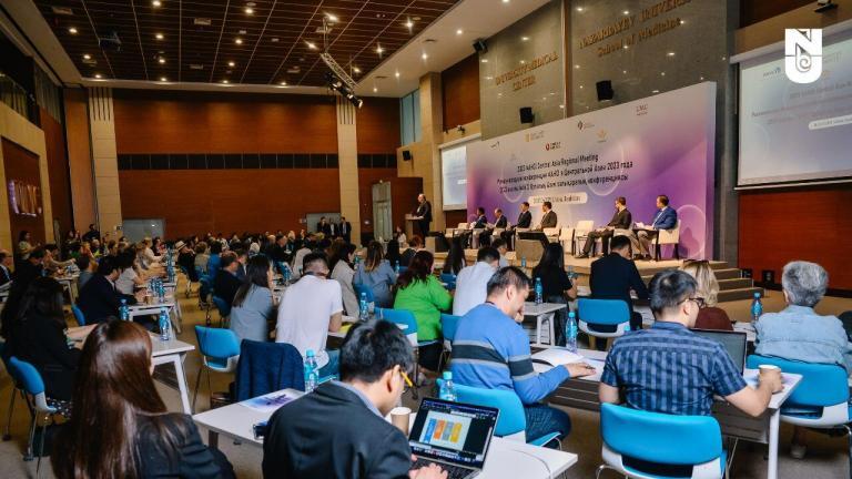 NU (NU) proudly announces the successful conclusion of the 2023 AAHCI Central Asia Regional Meeting, held on May 26-27, 2023 at the NU School of Medicine in Astana, Kazakhstan. This prestigious event, co-organized by NU in collaboration with the Alliance of Academic Health Centers International (AAHCI) and Corporate Fund “University Medical Center” (UMC), brought together academic health centers from the region and around the globe.