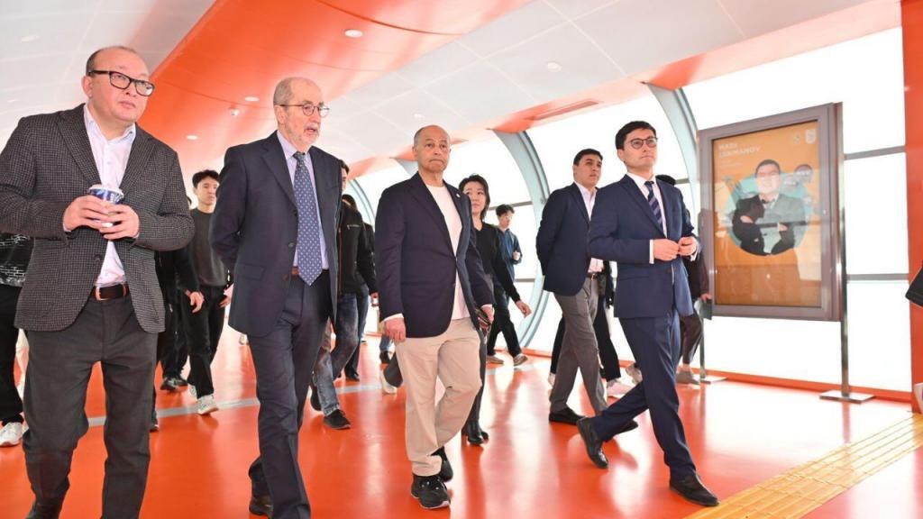 As part of his tour of Astana’s key sports facilities, Mr. Al-Musallam visited NU, highlighting the university’s significant contributions to sports science, education, and medical innovation.