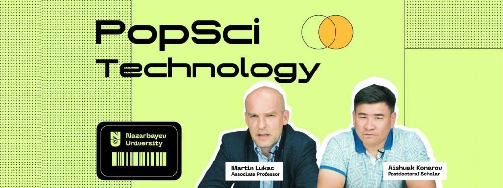 The main guests of the sixth episode of ‘PopSci,’ Associate Professor of SEDS Martin Lukac and postdoctoral scholar of SEDS Aishuak Konarov, discuss whether humanity should be afraid of AI taking over everything and whether it is a good idea to sleep with a cell phone. In the sixth episode of ‘PopSci’, Associate Professor Martin Lukac and postdoctoral scholar Aishuak Konarov discuss what awaits humanity in the near future in regards to new technologies and, especially, AI.