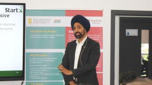 In addition to developing training programs for employees of the“National Welfare Fund Samruk-Kazyna” and national companies that are situated under the administration of the Fund, we intend to coop