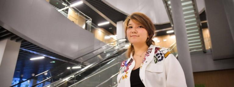 A second-year student of NU Malika Azamat combines work at the Center for Analysis and Investigation of Cyber Attacks with her studies at the university. IT specialist within the framework of the "Smart Generation" project shared tips for young programmers.