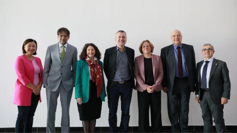 Discussions centred on joint programs, faculty exchanges, and research opportunities, with the School of Humanities and Social Sciences highlighted as a key area for partnership. “We have been trying to identify potential key strategic partners in different parts of the world and Central Asia has become very prominent recently.