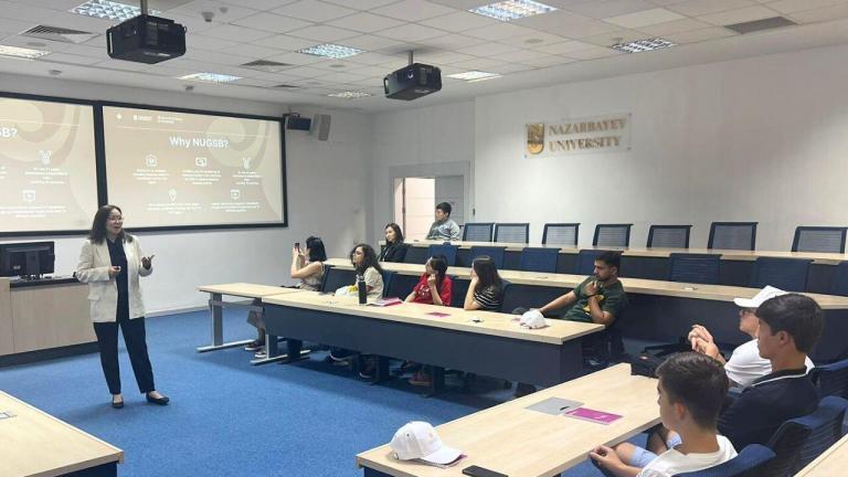 Our guest today is Sergey Yessenov, General Director of University Service Management Private Entity. He told us about the work of USM PE and its contribution to the development of the University, as well as shared information about plans and upcoming projects.