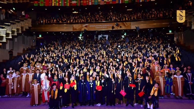 On June 10, 2023, NU (NU) hosted its highly anticipated 9th Graduation Ceremony, marking a significant milestone in the academic journey of its graduates. The grand event took place at the university's Main Hall, attracting over 2,000 attendees, including the graduating students themselves, proud family members, esteemed faculty, representatives from government agencies, and business leaders.